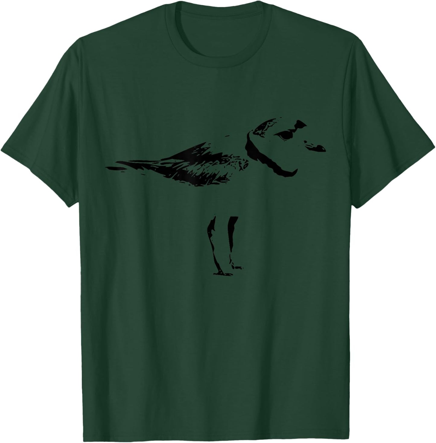 Minimalist Piping Plover T-Shirt - T-Shirt | Forest