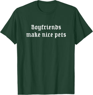 Last Gasp Graphics Boyfriends Make Nice Pets Punk Goth T-Shirt - T-Shirt | Forest