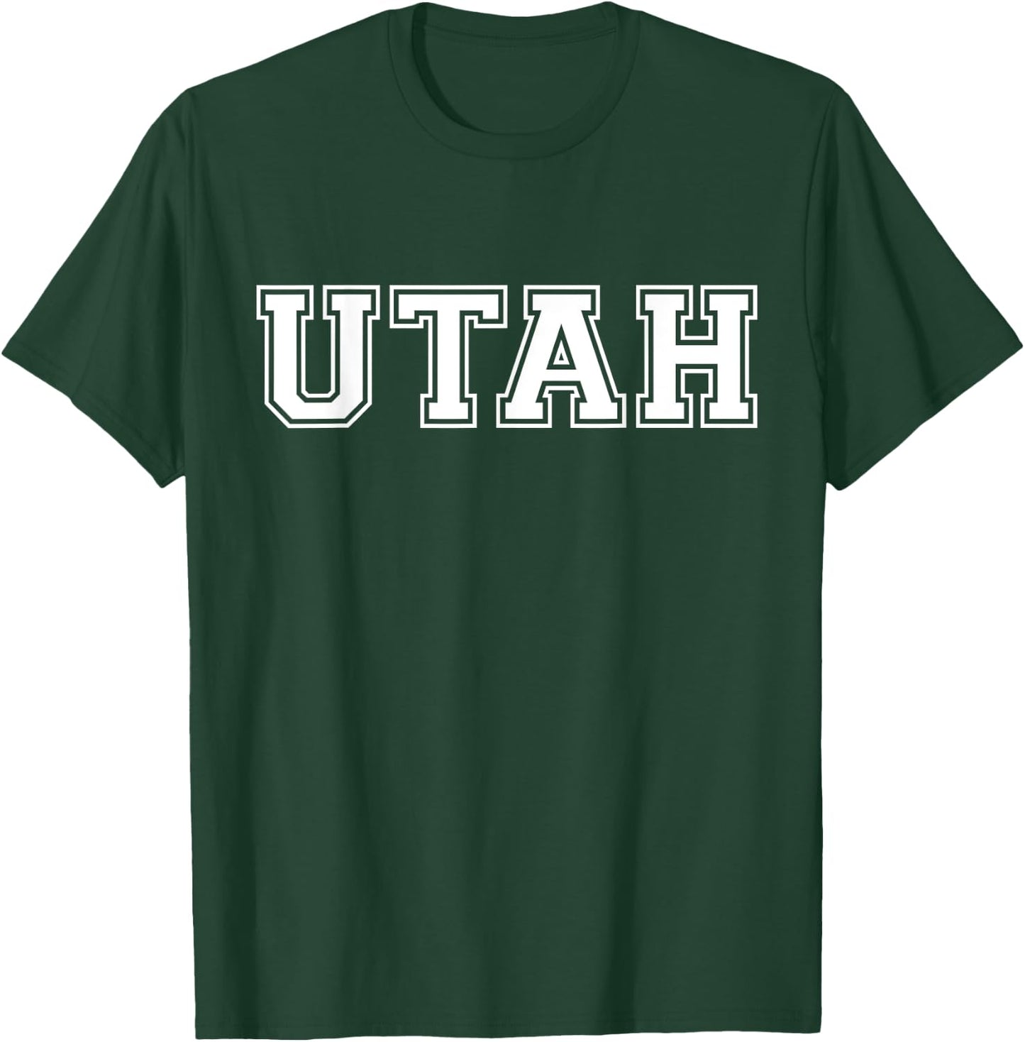 College University style Utah Sport Gift T-Shirt - T-Shirt | Forest