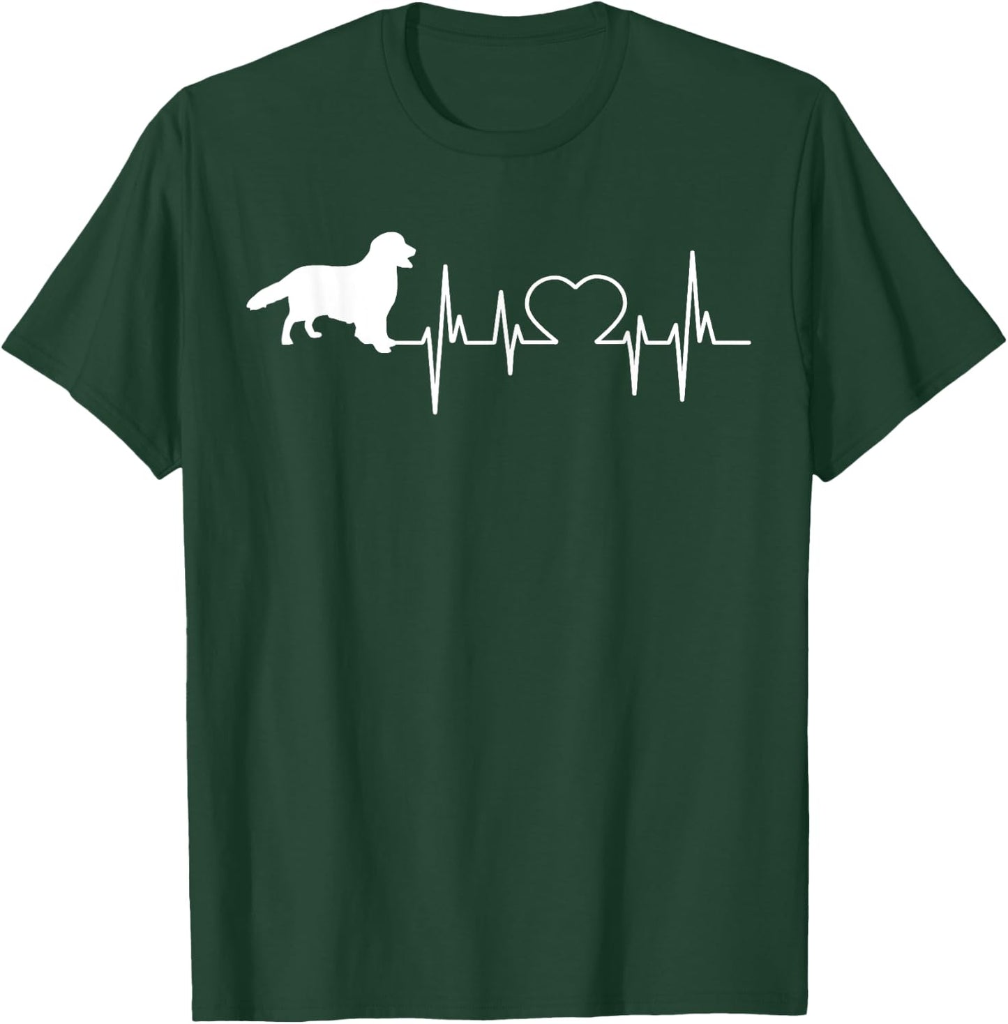 Golden Retriever Dog Men Women Kids T-Shirt - T-Shirt | Forest