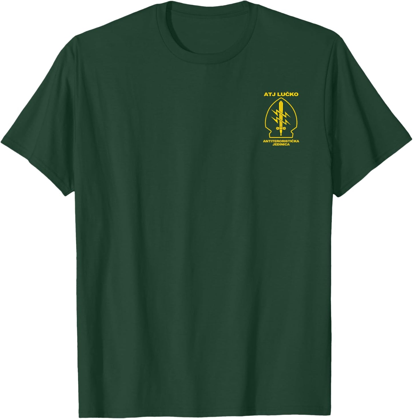 Croatian Police ATJ LUCKO Specijalna Policija T-Shirt - T-Shirt | Forest