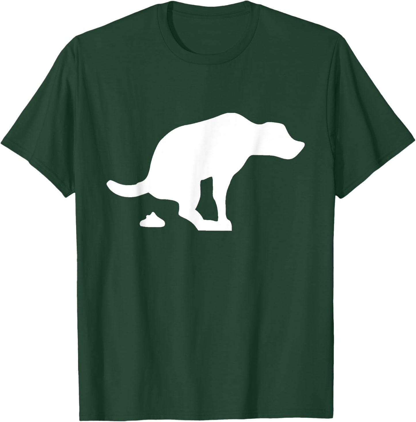 Dog Poop Lover Puppy Funny T-Shirt - T-Shirt | Forest