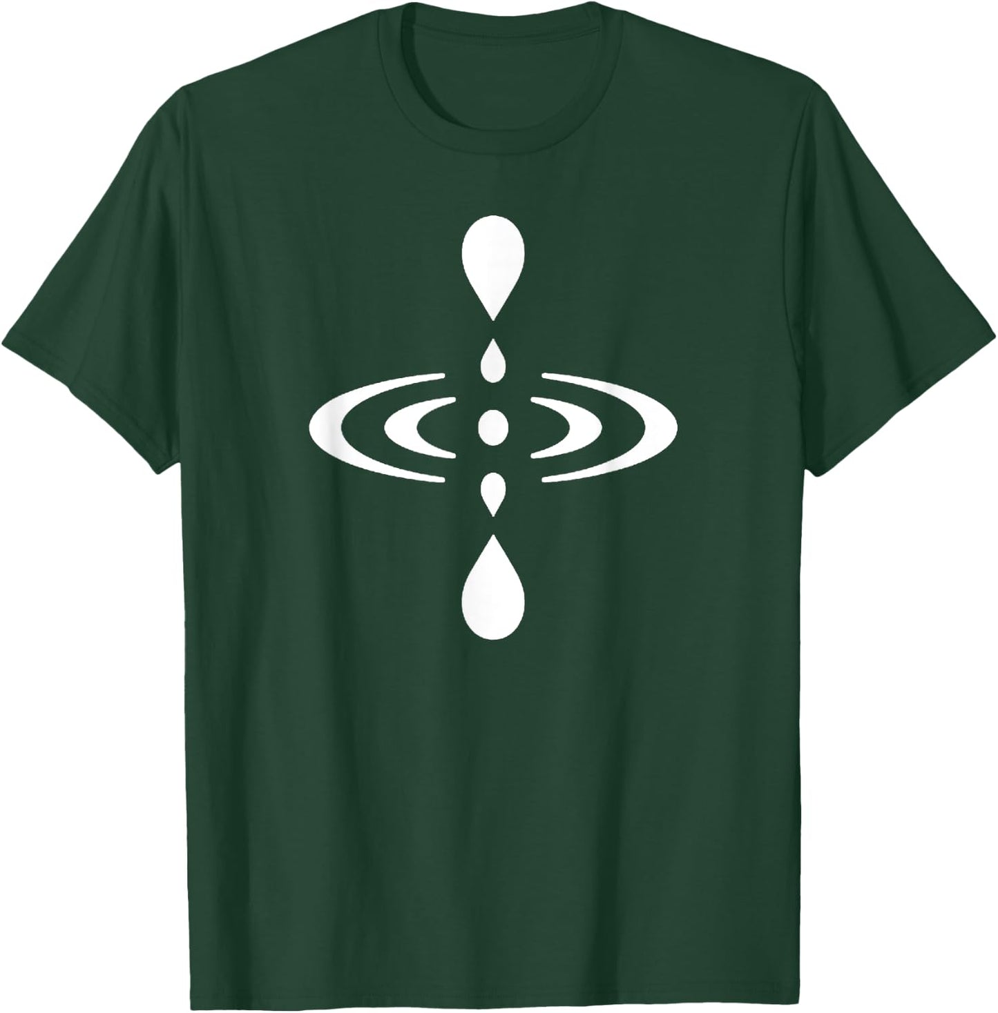 Mindfulness Present Moment Here and Now Symbol T-Shirt - T-Shirt | Forest
