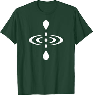 Mindfulness Present Moment Here and Now Symbol T-Shirt - T-Shirt | Forest
