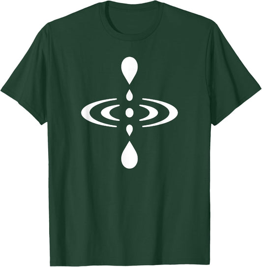 Mindfulness Present Moment Here and Now Symbol T-Shirt - T-Shirt | Forest