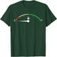 Gas Fuel Gauge Full tank Empty Full T-Shirt - T-Shirt | Forest
