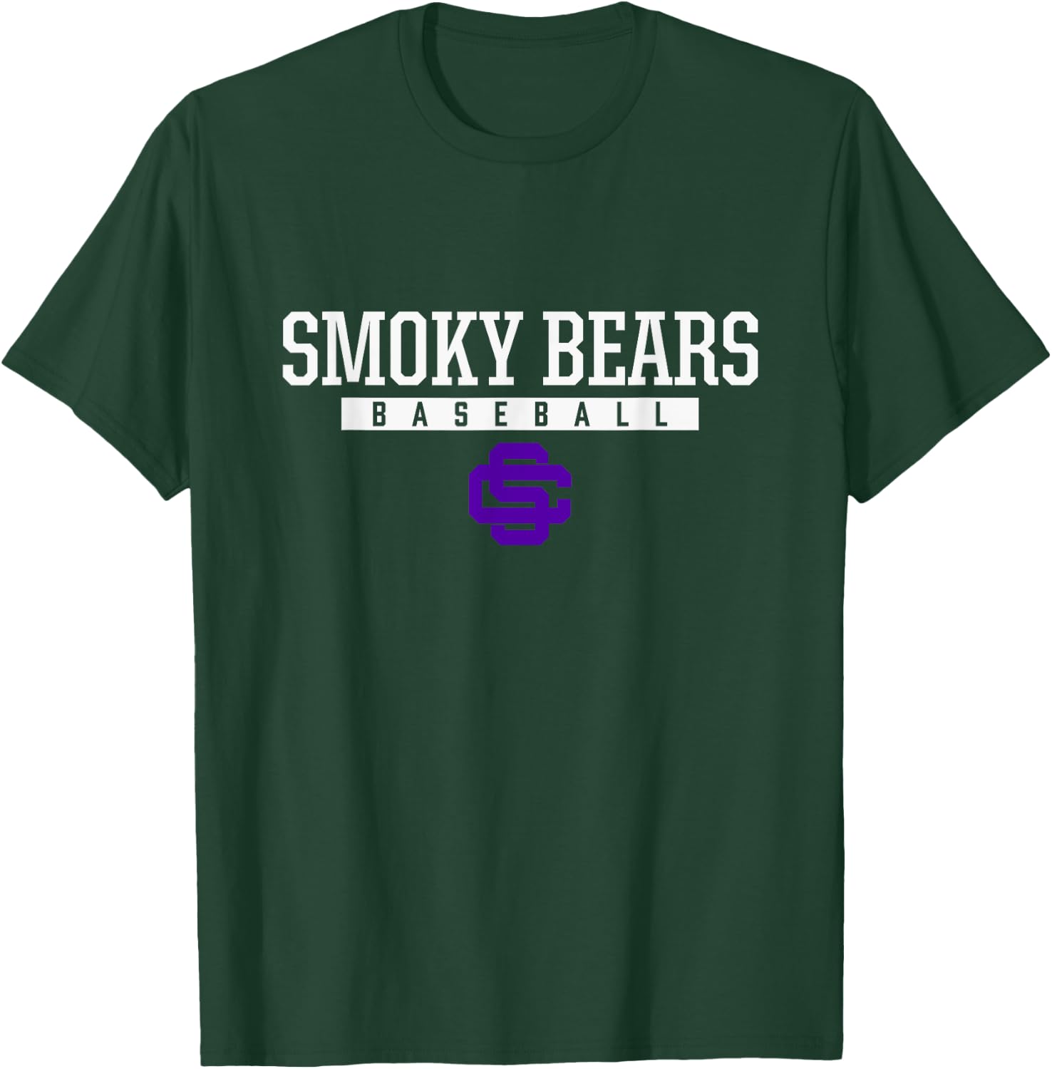 Sevier County Smoky Bears Logo Baseball HS T-Shirt - T-Shirt | Forest