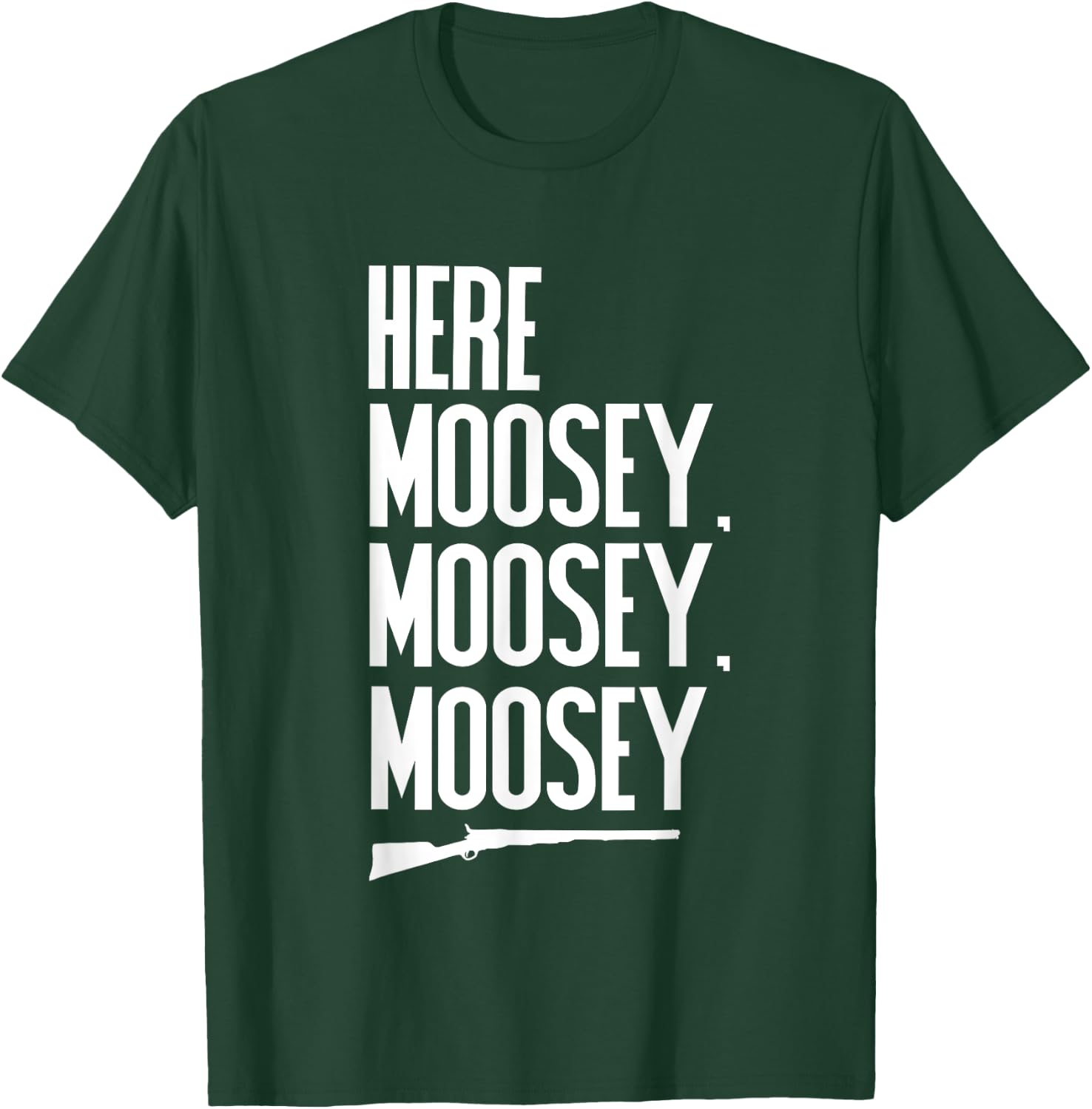 Funny Moose Hunting t shirt Hunters Novelty Gift T-Shirt - T-Shirt | Forest