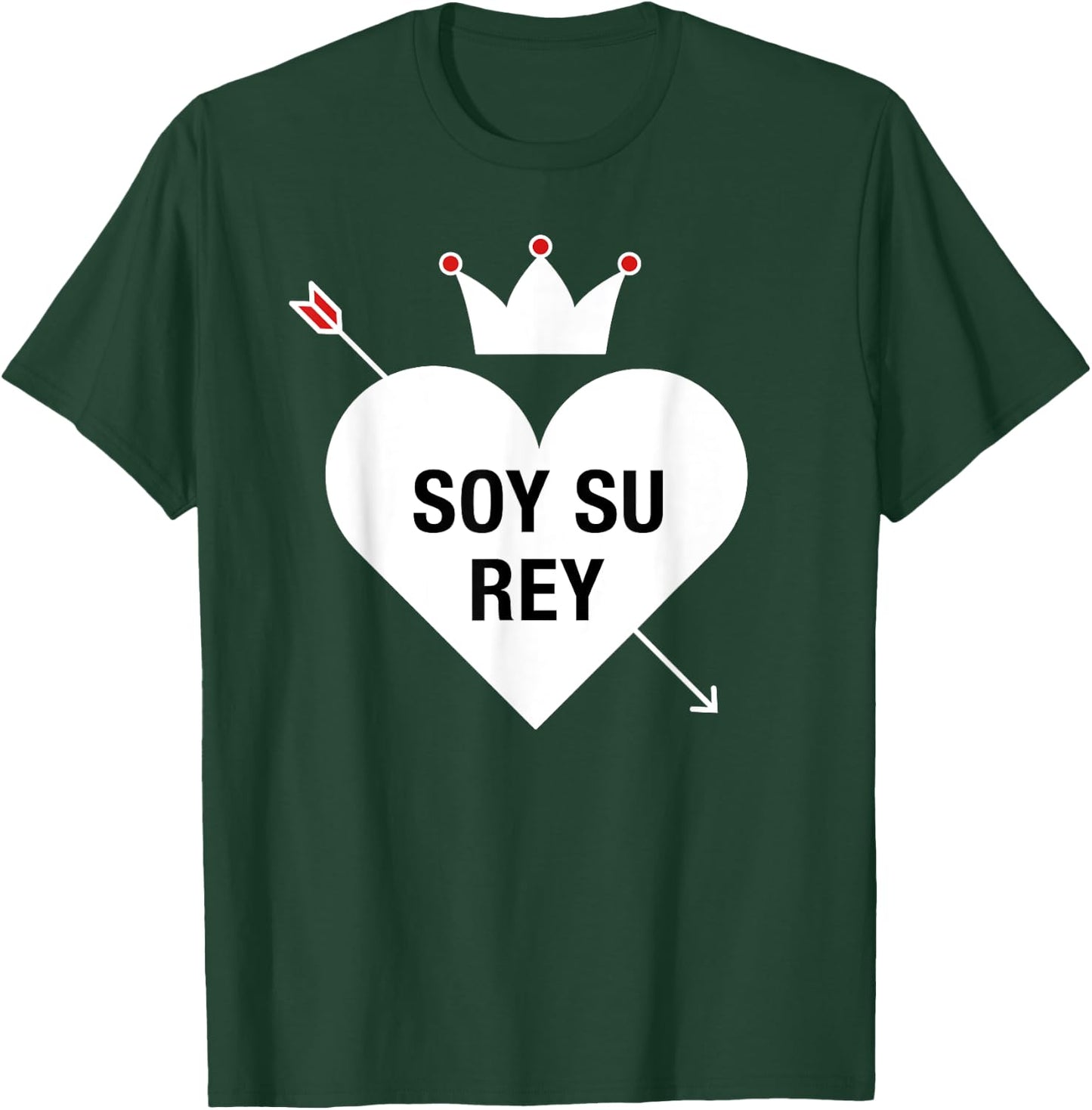 Para Parejas San Valentin Su Soy Rey Shirt T-Shirt - T-Shirt | Forest