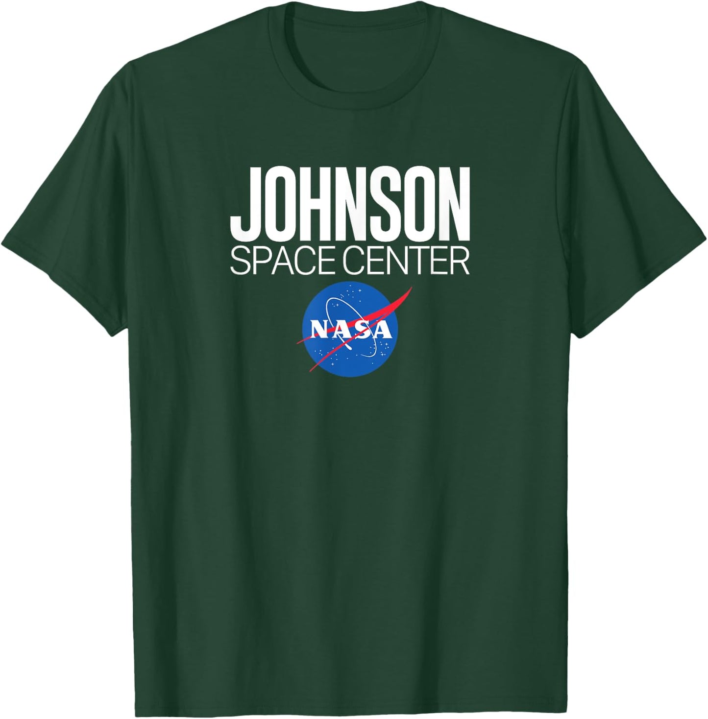 Johnson Space Center Houston 2 - NASA Space T-Shirt - T-Shirt | Forest