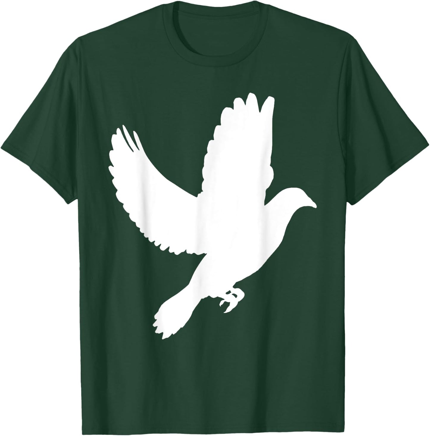 Dove T Shirt Flying Pigeon Cool Shirt Bird Gift T-Shirt - T-Shirt | Forest