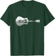 Acoustic Guitar Shirt Nature Forest Bass Guitarist Men Women T-Shirt - T-Shirt | Forest