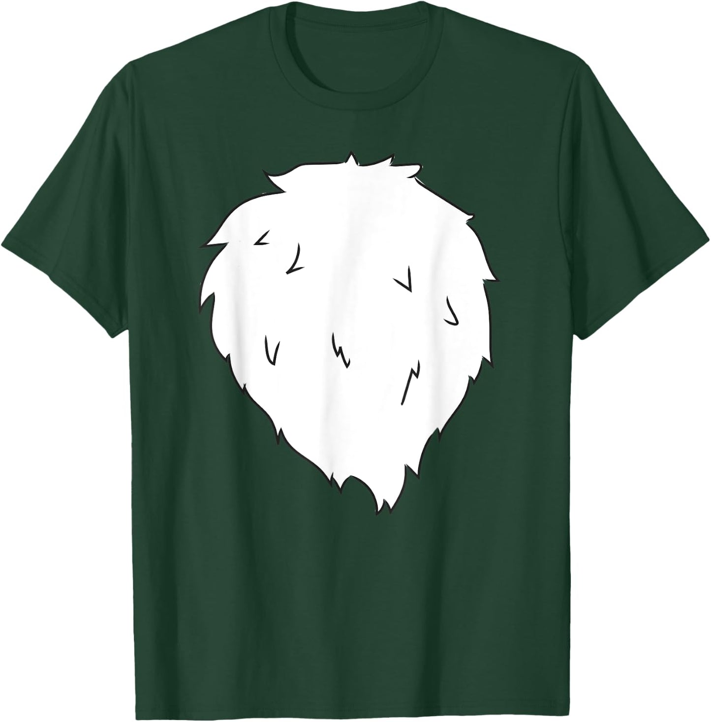 Fox Costume Cute Fox Belly Halloween Costume Shirt T-Shirt - T-Shirt | Forest