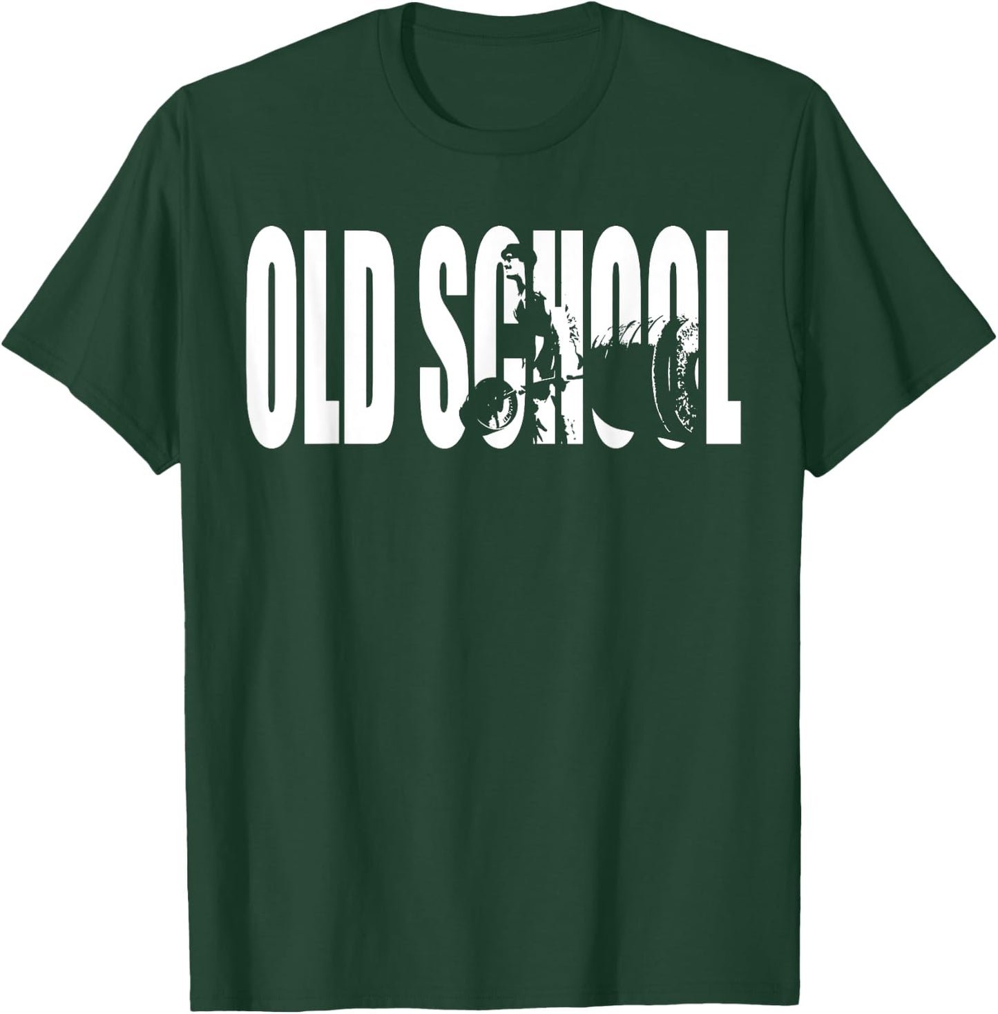 Old School Strength - Deadlift T-Shirt - T-Shirt | Forest
