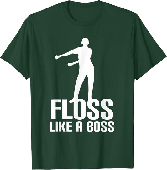 Floss Like A Boss Dance Flossing Dance Shirt Gift T-Shirt - T-Shirt | Forest