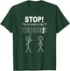 Stop you are under a rest funny musician t shirt gifts T-Shirt - T-Shirt | Forest