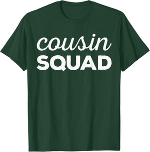 Cousin Squad Shirt Adults Kids Matching Cousin Giving Crew T-Shirt - T-Shirt | Forest