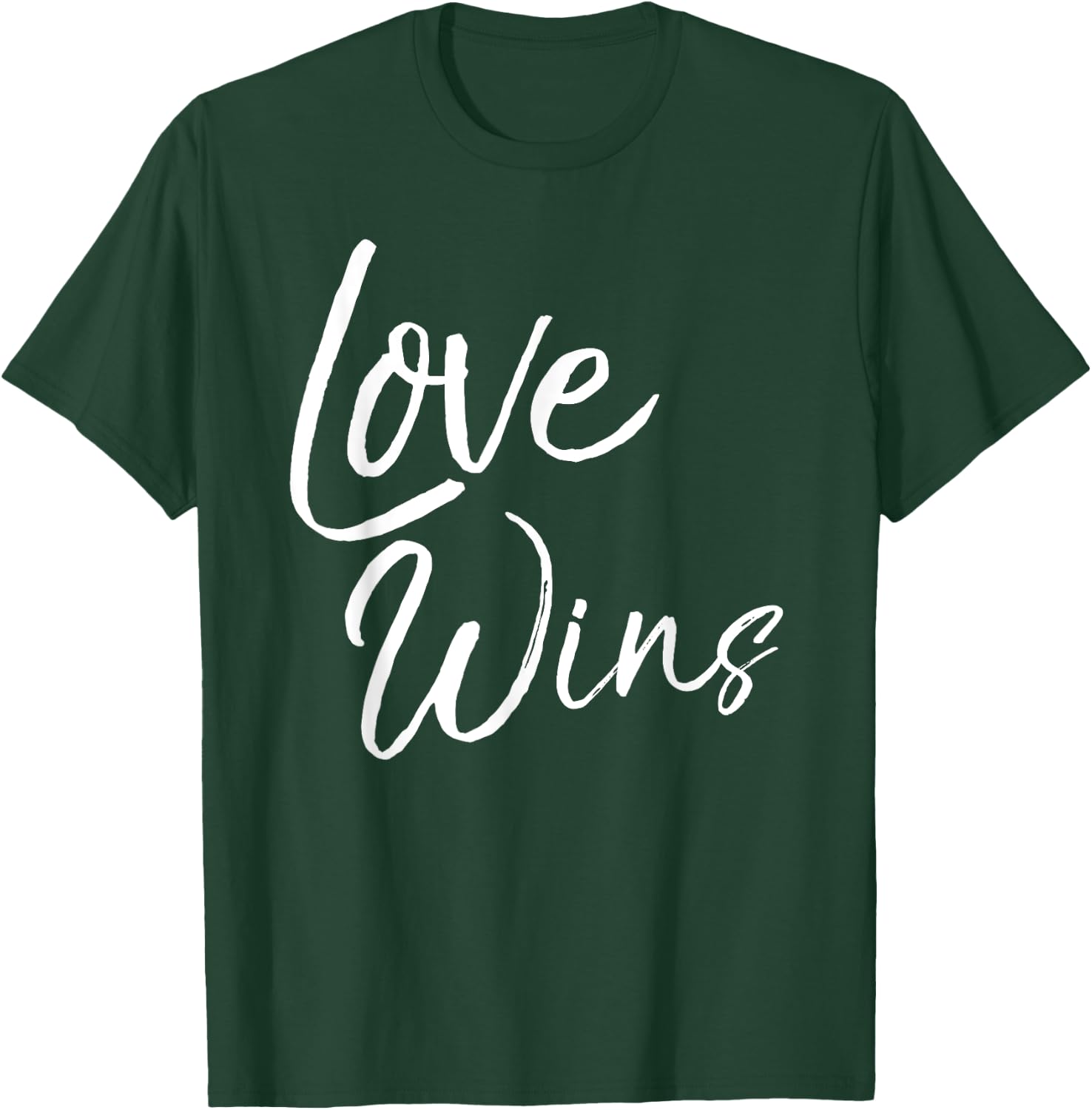Love Wins Shirt Fun Cute Christian One Another Worship T-Shirt - T-Shirt | Forest
