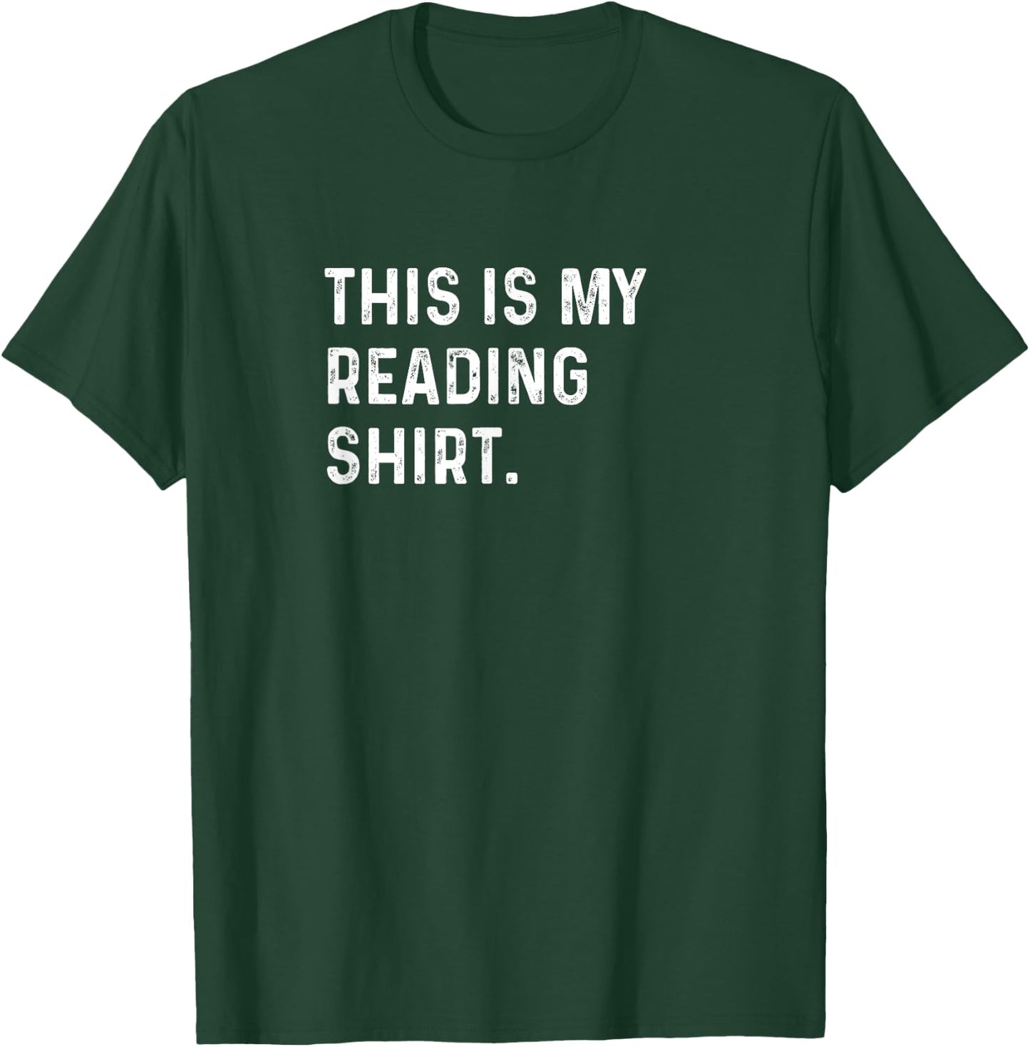 This Is My Reading Shirt - Read Book Non Fiction Club Books T-Shirt - T-Shirt | Forest