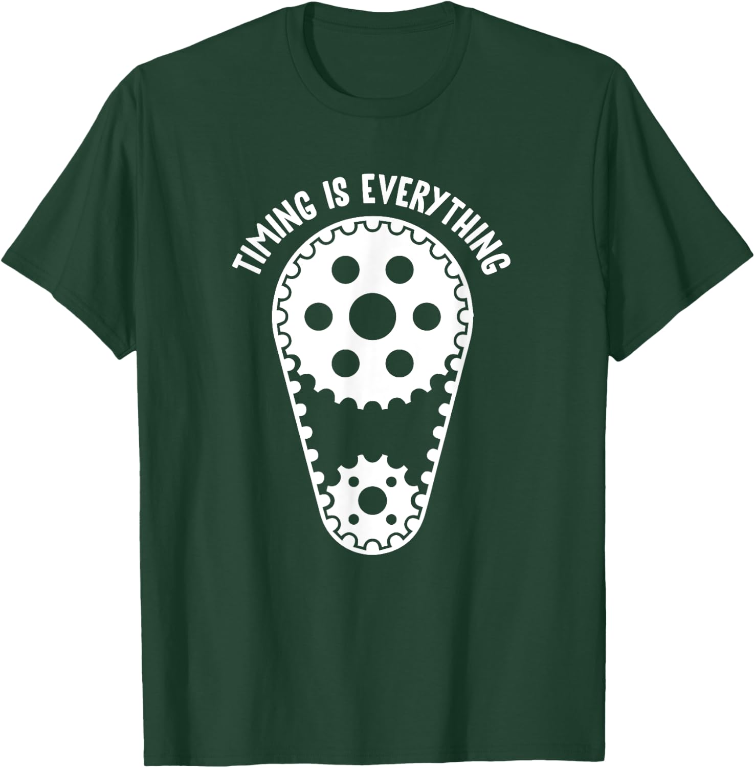 Timing Is Everything Funny And Sarcastic Mechanic T-Shirt - T-Shirt | Forest