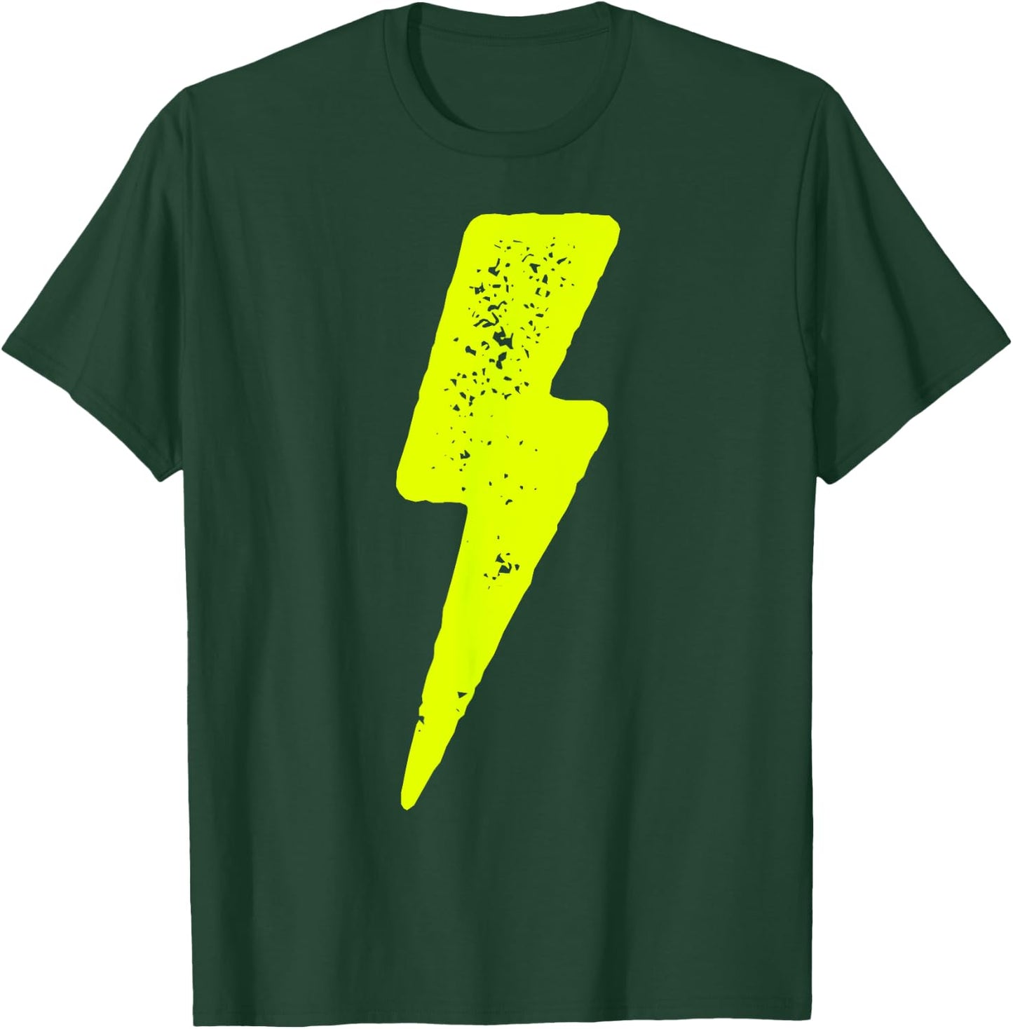 Cool Lightening bolt for sporty athletes teenagers kids T-Shirt - T-Shirt | Forest