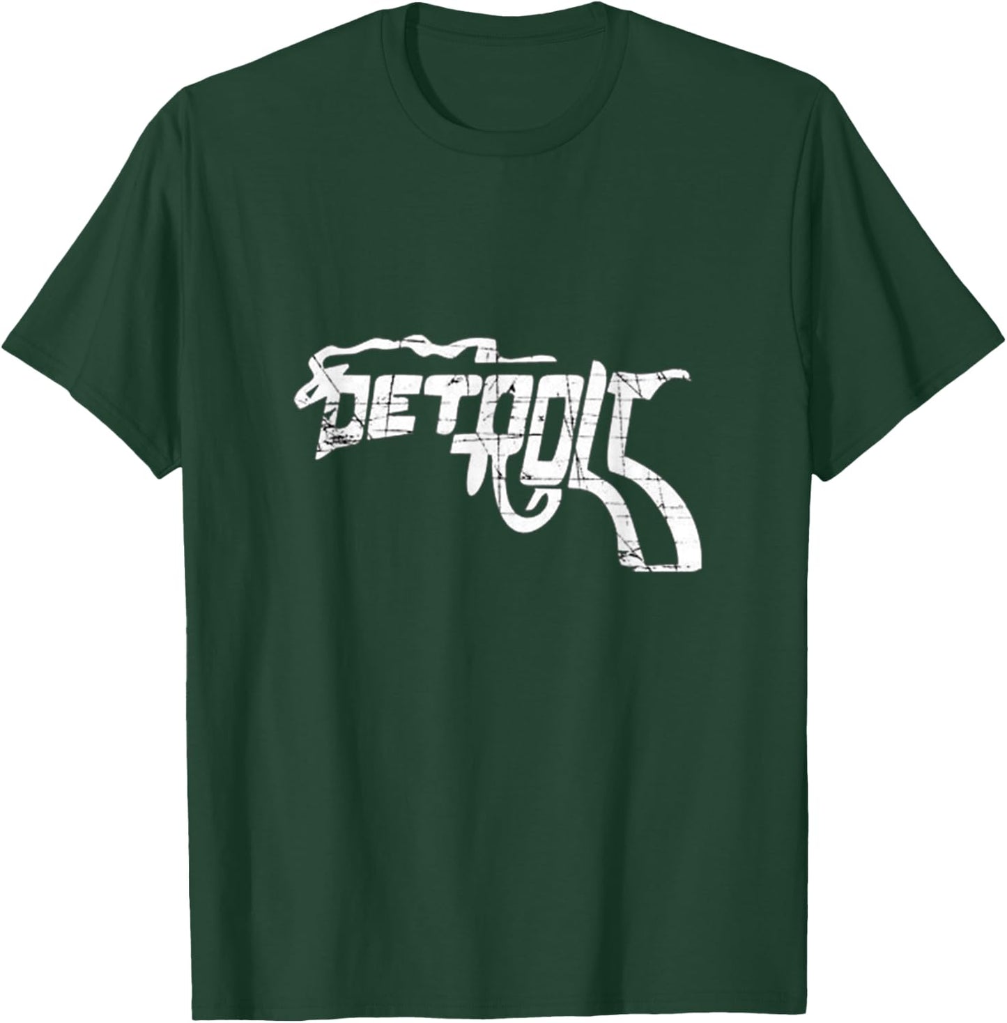 Detroit Pistol Shirt T-Shirt - T-Shirt | Forest