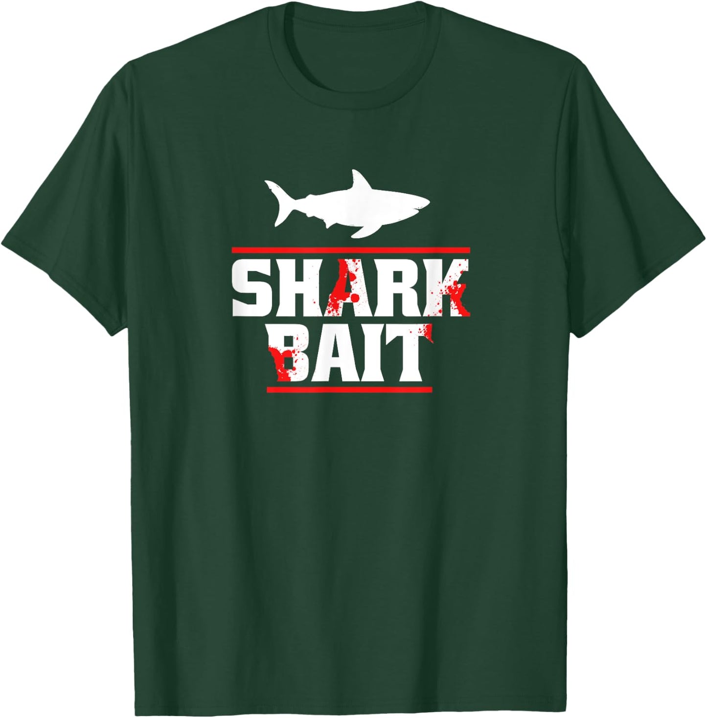 Shark Bait Funny Shark Lover T-Shirt - T-Shirt | Forest