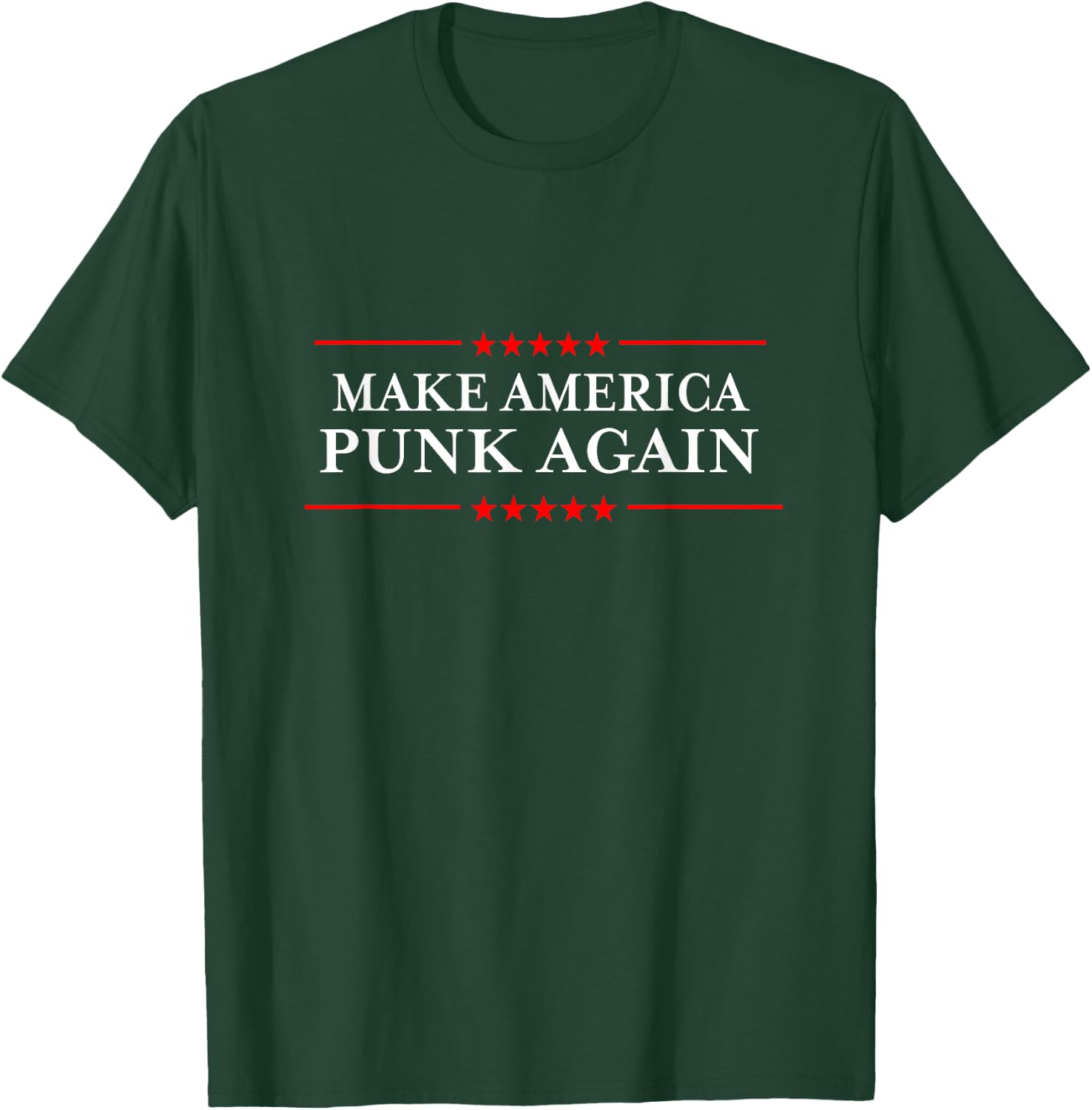 Make America Punk Again Anti Trump Apparel & Shirts T-Shirt - T-Shirt | Forest