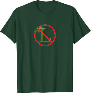 No "L" Noel Visual Pun Funny Christmas T-Shirt - T-Shirt | Forest