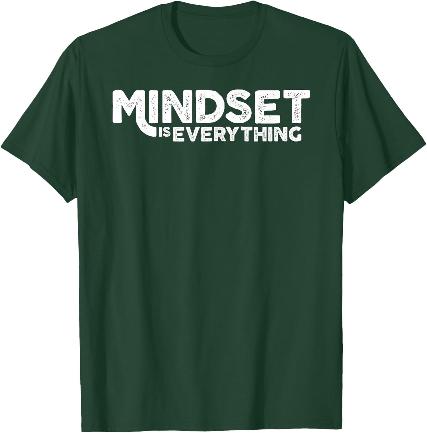 Growth Mindset Entrepreneur Teacher Fitness Motivation Shirt T-Shirt - T-Shirt | Forest