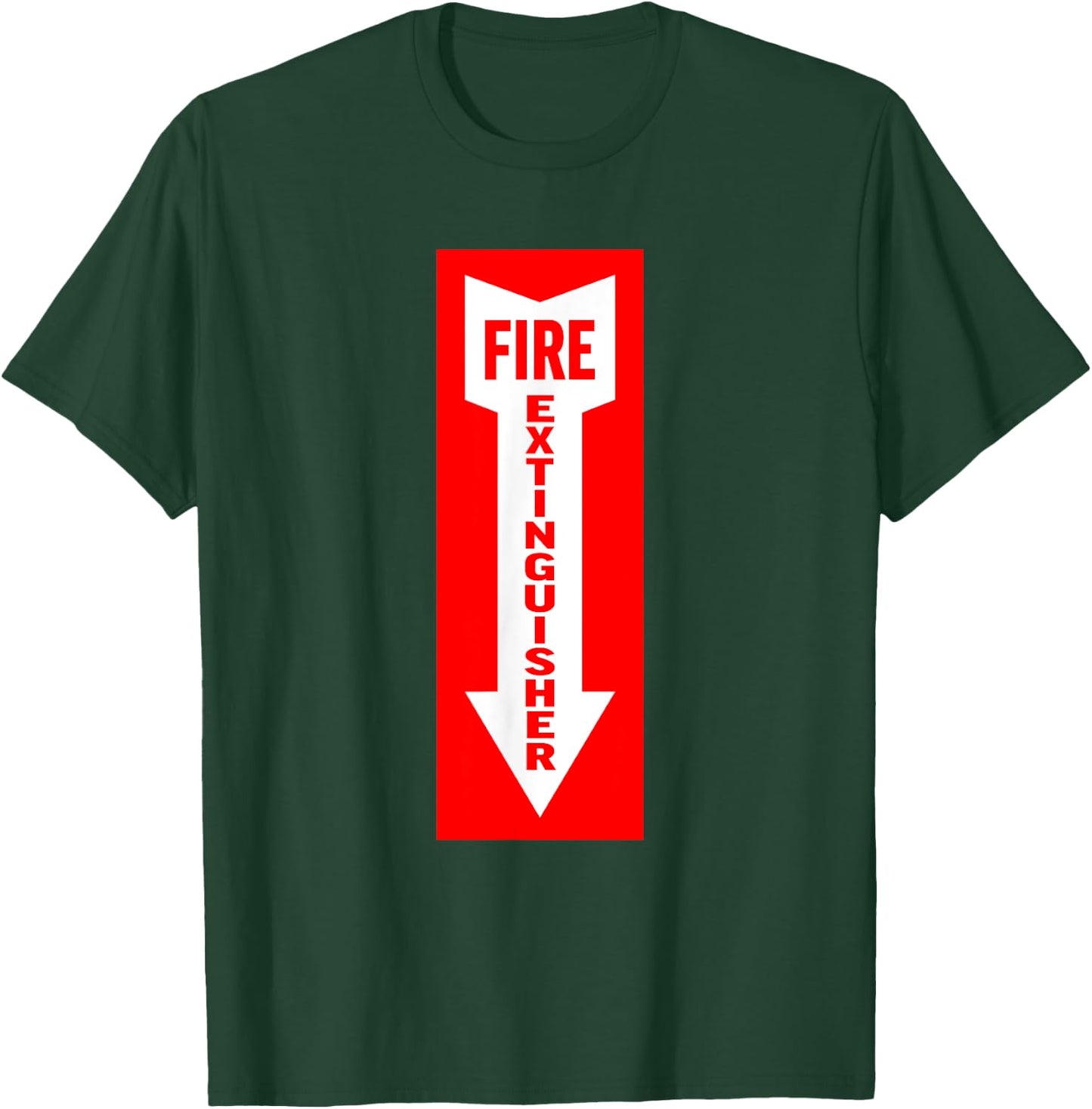 Fire Extinguisher T-Shirt - T-Shirt | Forest