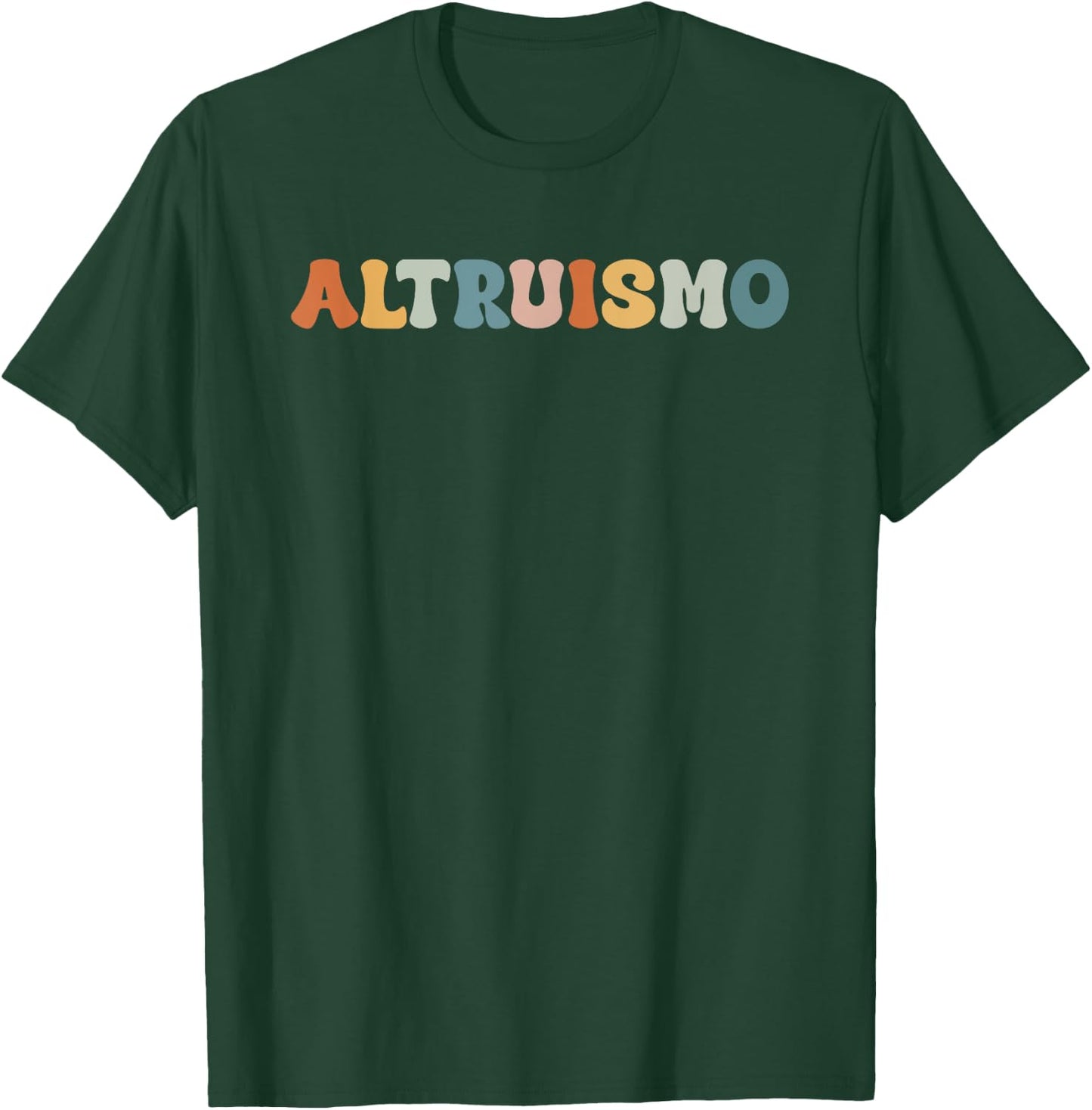 Altruismo Vintage Retro Groovy Social Psychology Lover T-Shirt - T-Shirt | Forest