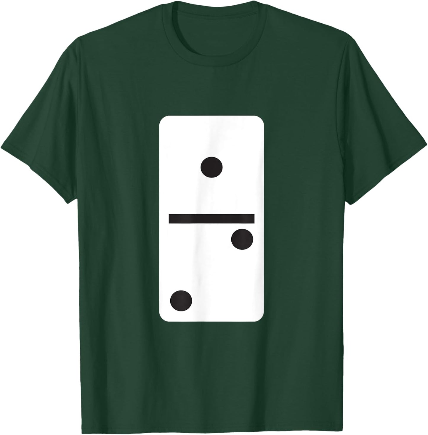 One Two Dominoes Halloween Costume Domino Game T-Shirt - T-Shirt | Forest