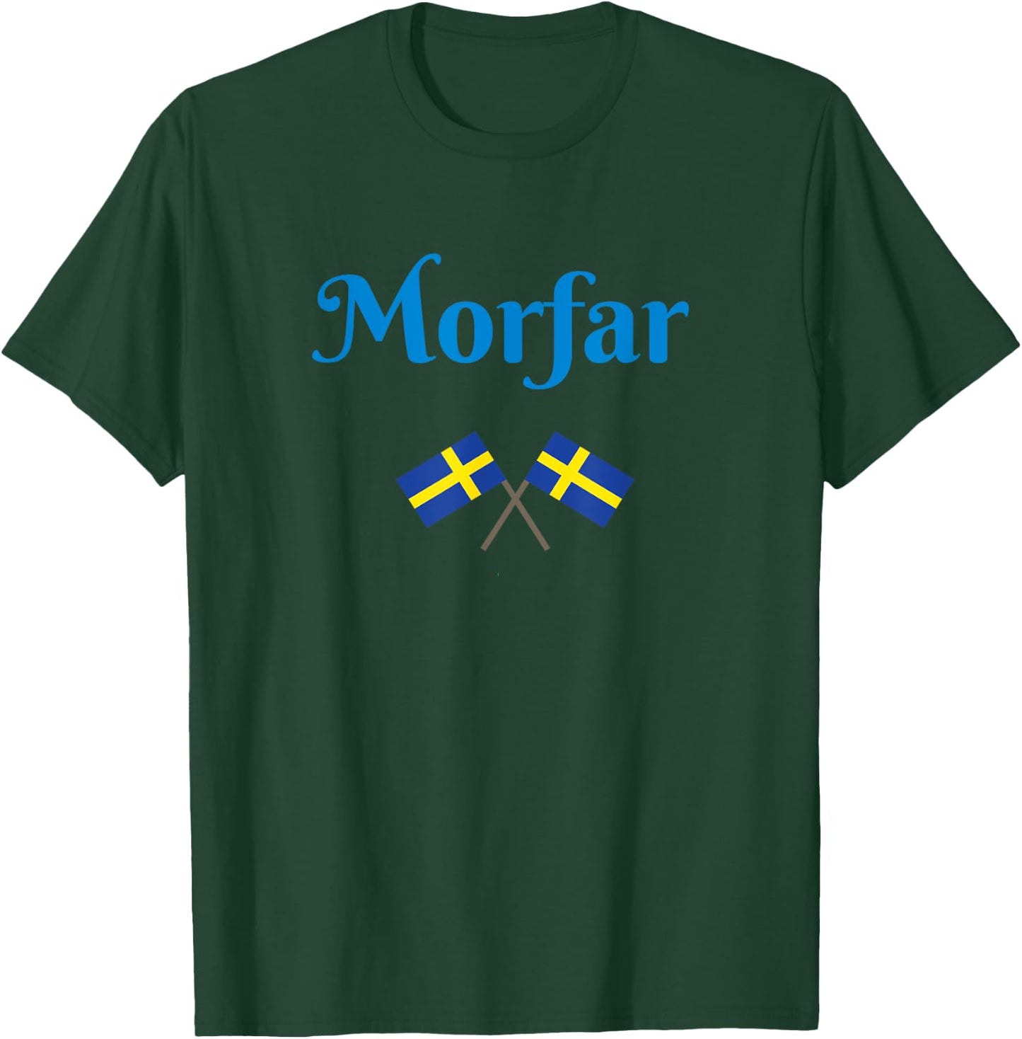 Morfar Swedish Grandfather Mother's Father T-Shirt - T-Shirt | Forest