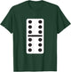 Double Six Dominoes Halloween Costume 6 Domino Game T-Shirt - T-Shirt | Forest
