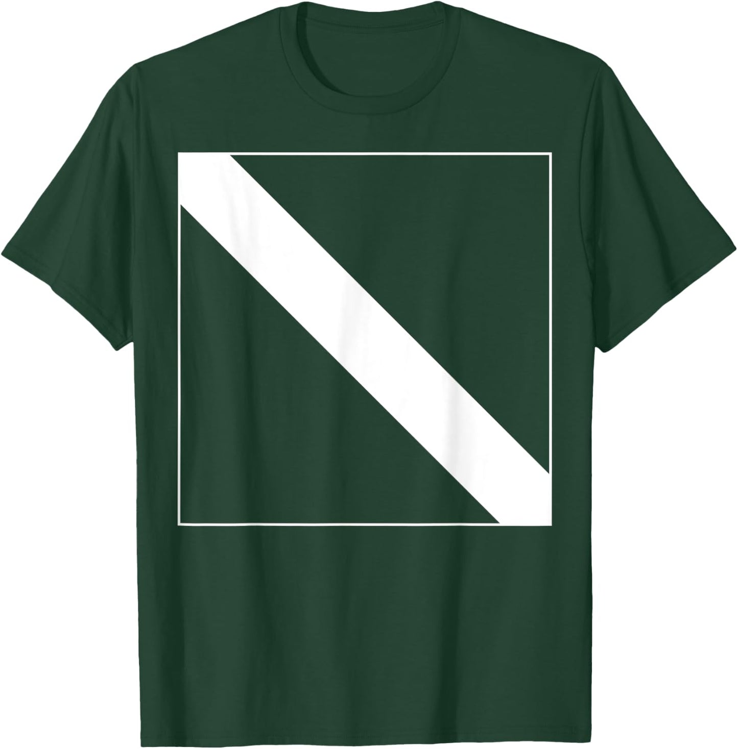 Dive Flag Scuba Diving T-Shirt - T-Shirt | Forest
