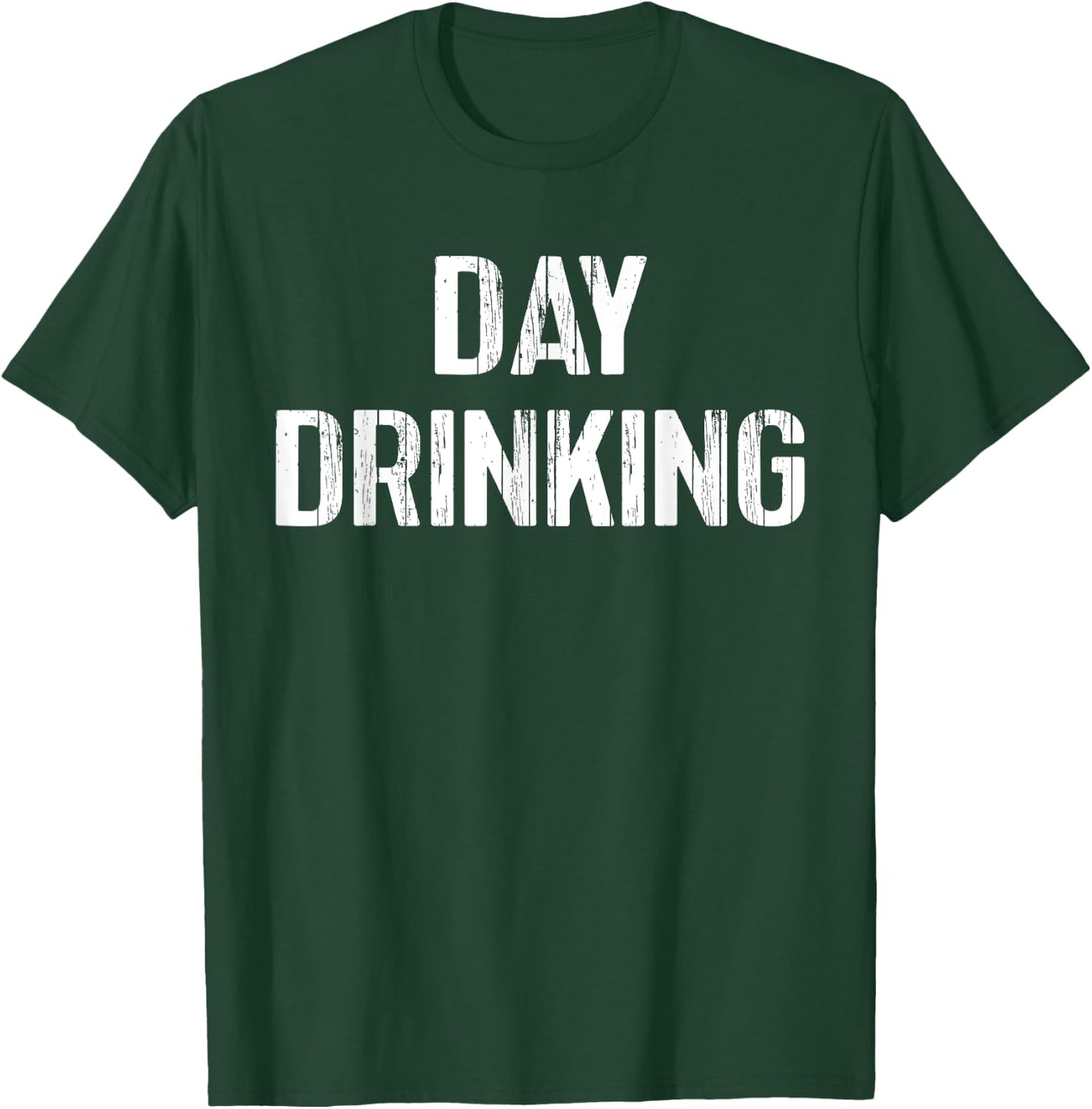 Day Drinking Shirt Funny Drunk Beach Party Beer Alcohol T-Shirt - T-Shirt | Forest