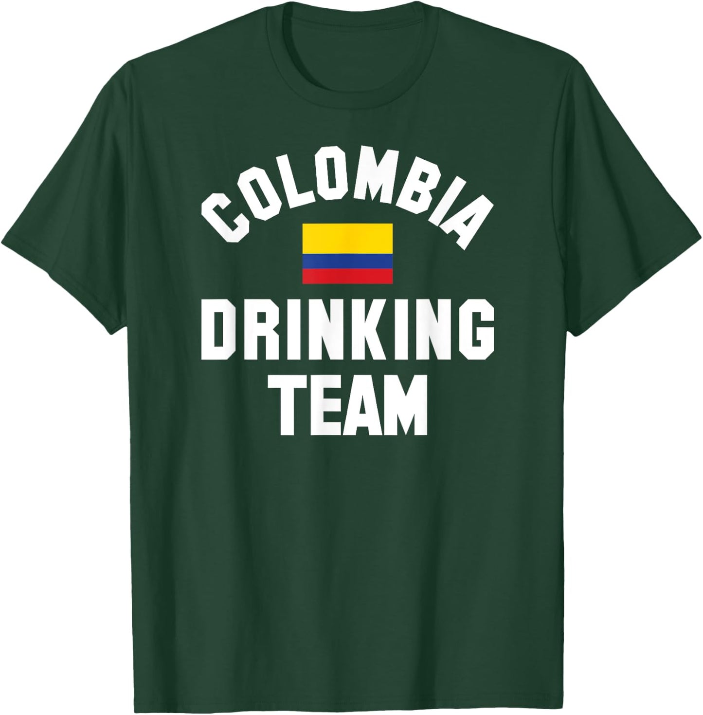 Colombia drinking team design for Colombia beer fests T-Shirt - T-Shirt | Forest