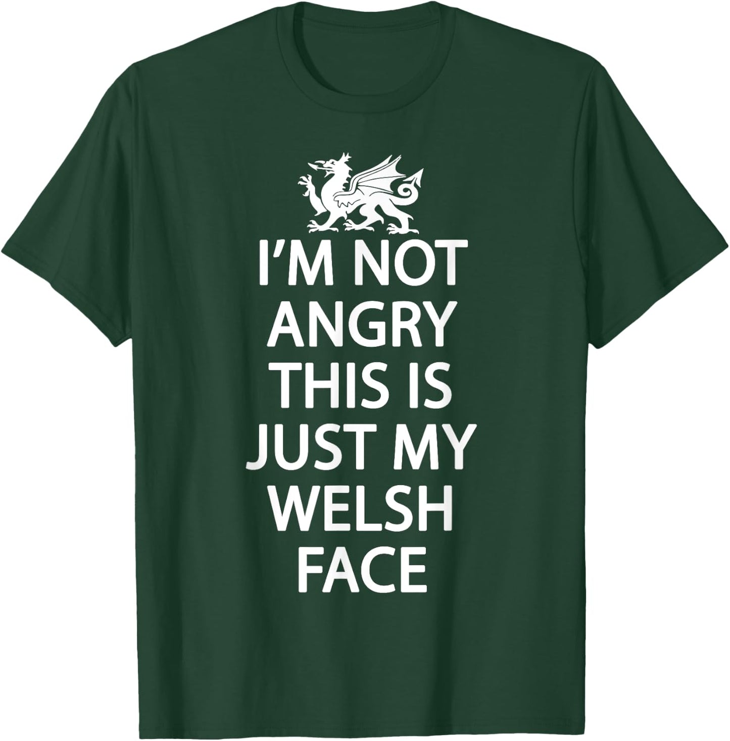 Welsh Dragon Wales Flag Shirt Welsh History Men's Black Small Classic Fit Short Sleeve T-Shirt - T-Shirt | Forest