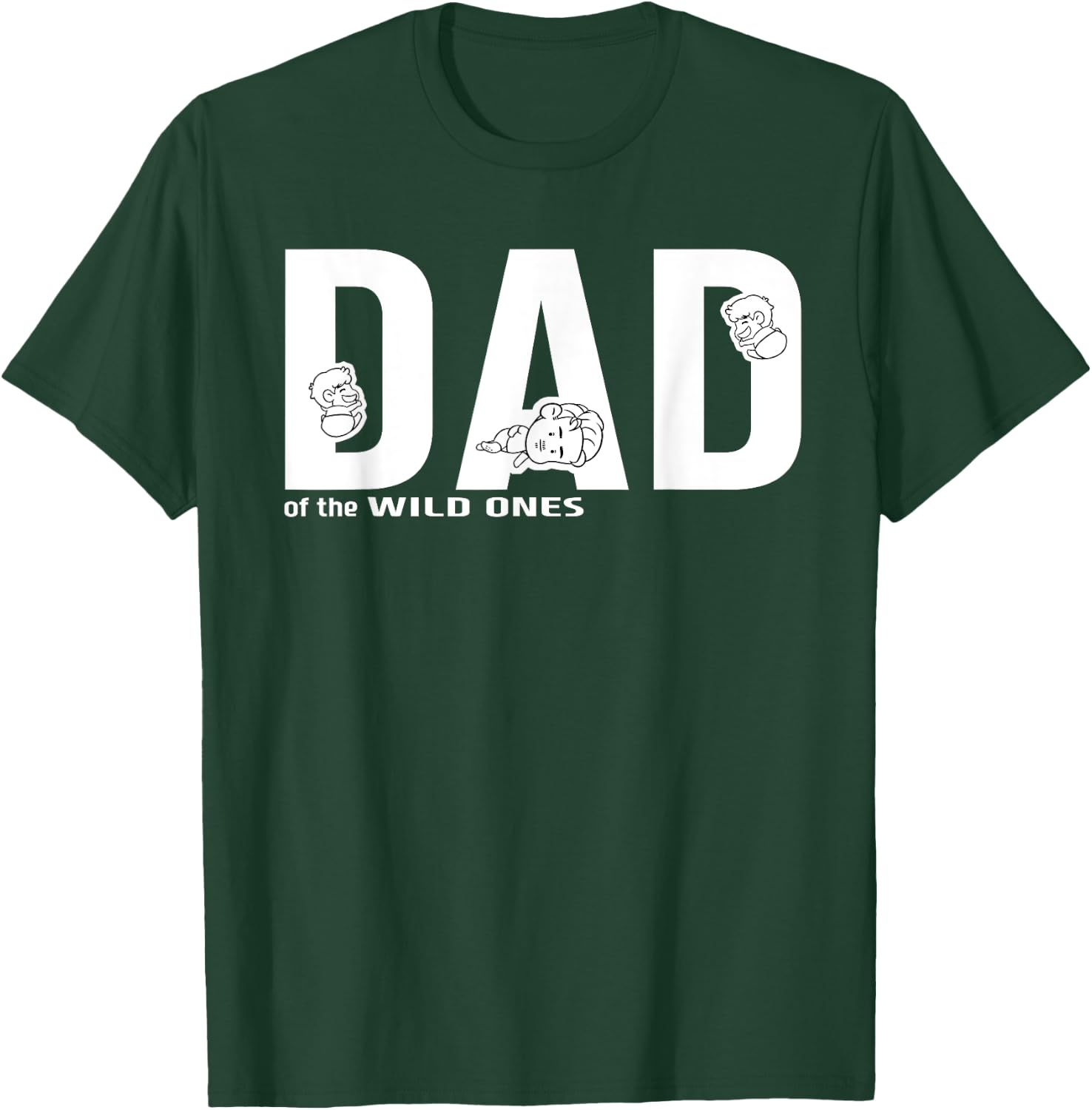 Dad Shirts Funny Proud Father Shirt Gag Parenting T-Shirt - T-Shirt | Forest