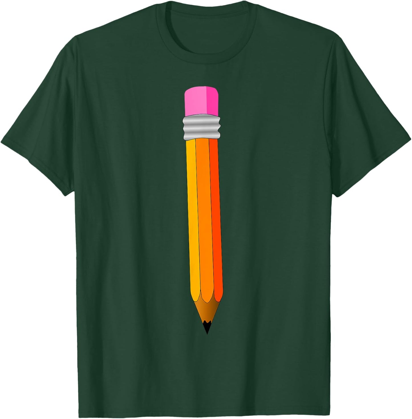 Pencil Costume Shirt Funny Office School Supply Product T-Shirt - T-Shirt | Forest