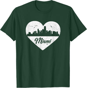 I Love Miami - Miami Shirt Gift Miami Travel T-Shirt - T-Shirt | Forest