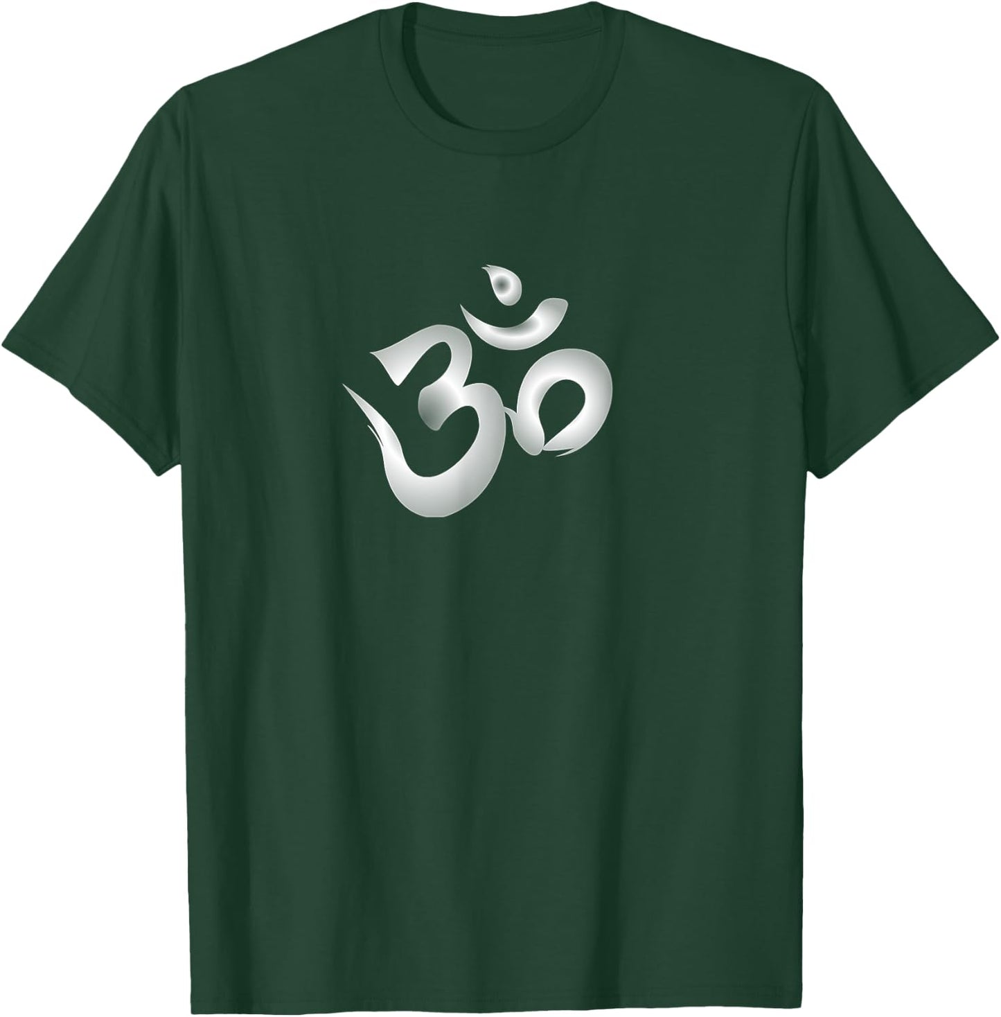 Ohm Om Symbol Meditation Hinduism T-Shirt - T-Shirt | Forest