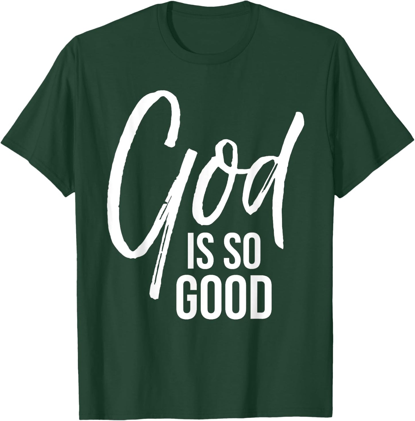 God is so Good Shirt Vintage Bold Cool Faith Christian T-Shirt - T-Shirt | Forest
