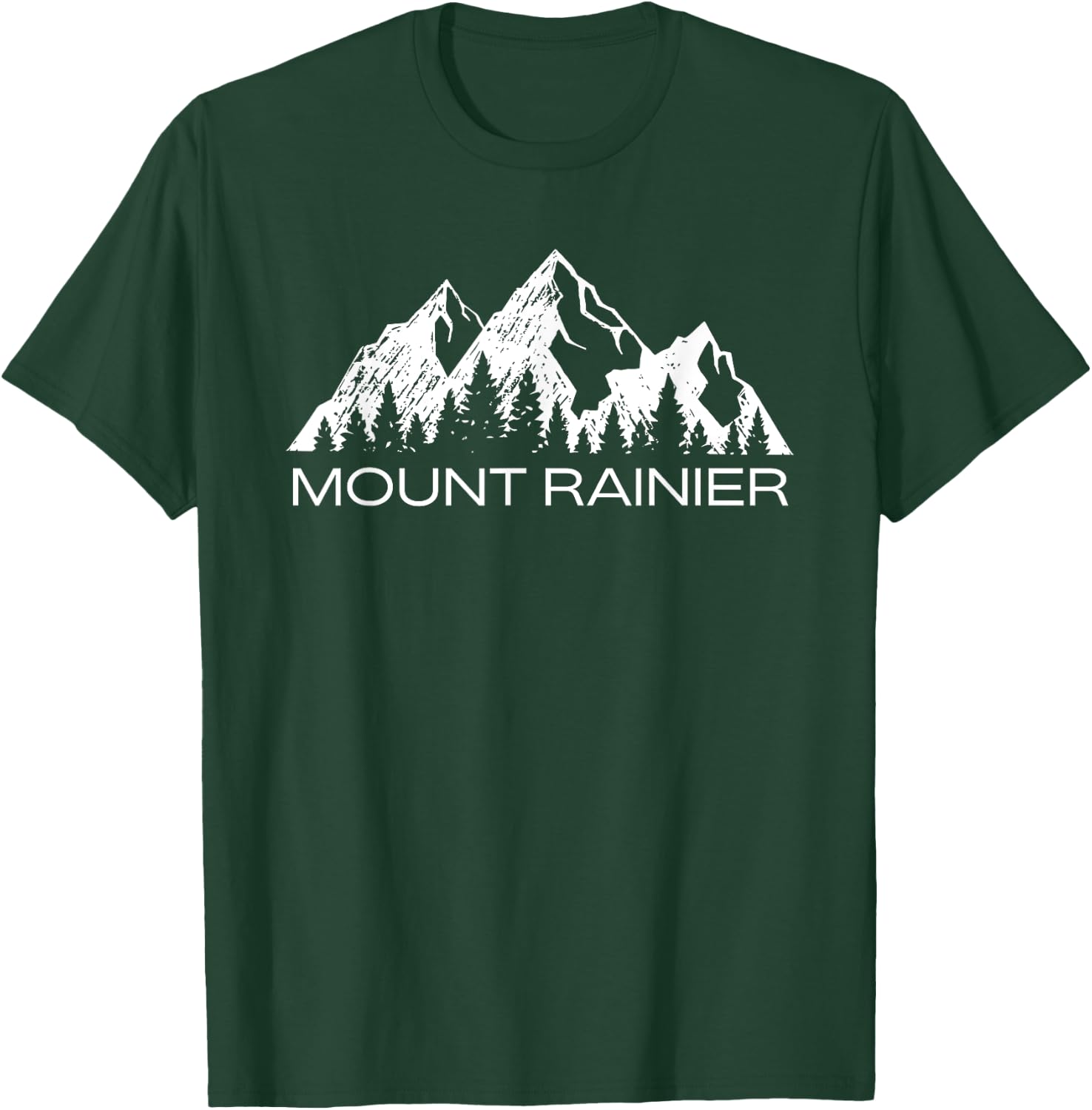 Mount Rainier Shirt Mt Rainier National Park Washington Gift T-Shirt - T-Shirt | Forest