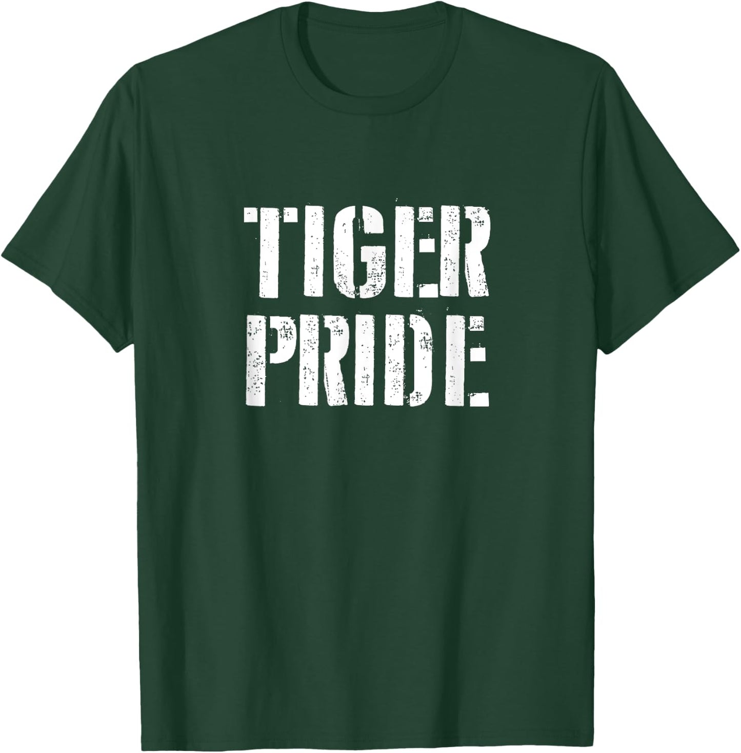 Tiger Pride T Shirt for any Sports Fan School Spirit Shirt T-Shirt - T-Shirt | Forest