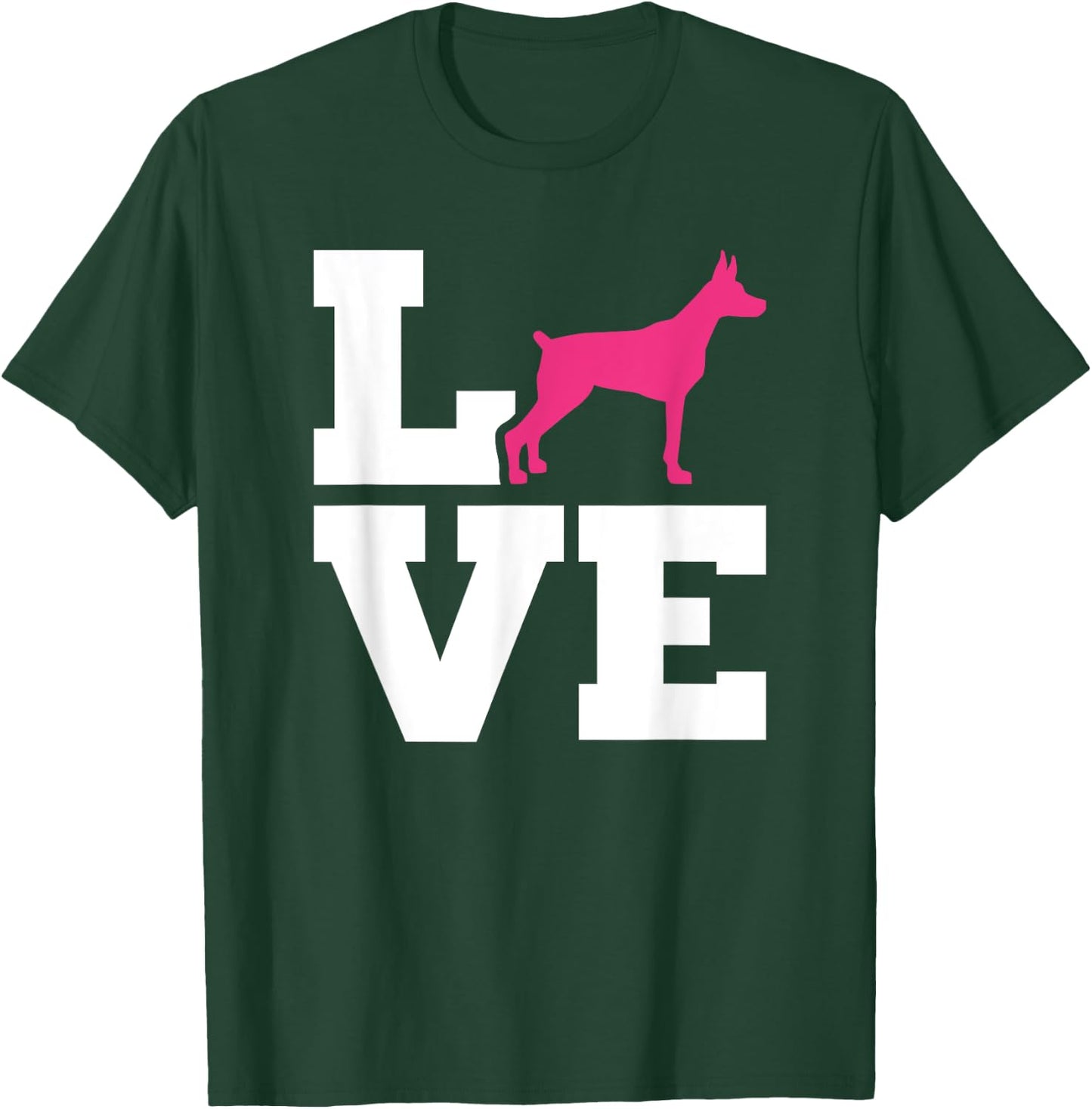 Doberman Love T-Shirt - T-Shirt | Forest
