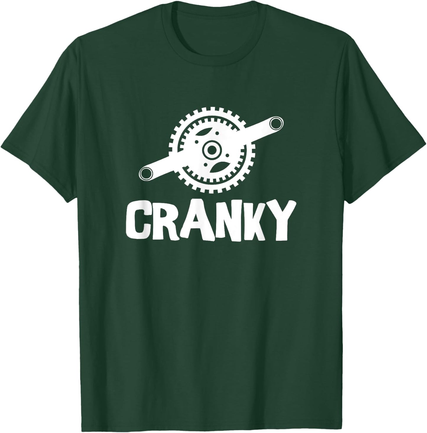 Funny Bicycle Lover's Meme - Cranky T-Shirt - T-Shirt | Forest