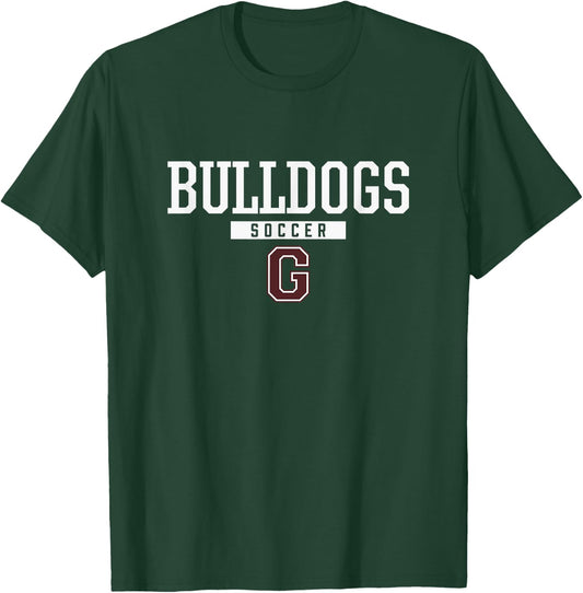 Grandville Bulldogs Logo Soccer HS T-Shirt - T-Shirt | Forest