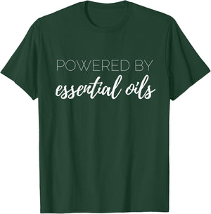 Powered by Essential Oils doterra T-Shirt - T-Shirt | Forest